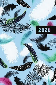 Kalendarz 2020 książkowy dzienny Narcissus Feathers - Outlet
