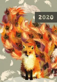 Kalendarz 2020 książkowy tygodniowy Narcissus Pretty Fox A6