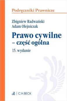 Prawo cywilne - część ogólna - Outlet - Adam Olejniczak, Zbigniew Radwański