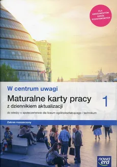 W centrum uwagi 1 Maturalne karty pracy z dziennikiem aktualizacji Zakres rozszerzony - Outlet - Katarzyna Panimasz