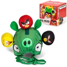 Angry Birds Głowa świni - czepek z rzepami