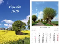 Kalendarz 2020 wieloplanszowy Pejzaże dwustronny