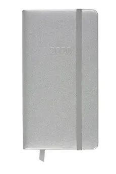 Kalendarz 2020 tygodniowy LUX srebrny