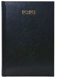 Kalendarz 2020 książkowy - terminarz A5 dzienny czarny