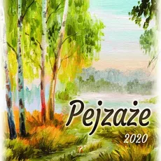 Kalendarz 2020 ścienny kwadrat Pejzaże