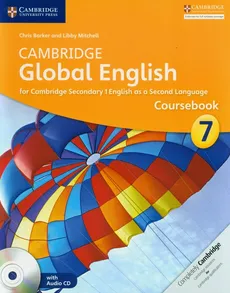 Cambridge Global English 7 Coursebook + CD - Chris Barker, Libby Mitchell