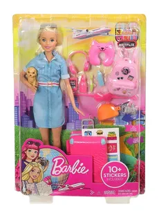 Barbie z pieskiem w podróży