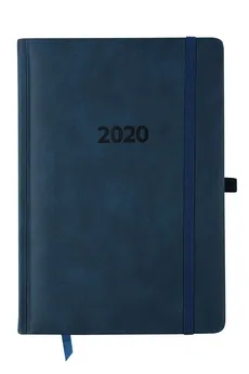 Kalendarz 2020 KK-A5DLR Dzienny A5 Lux Registry granatowy