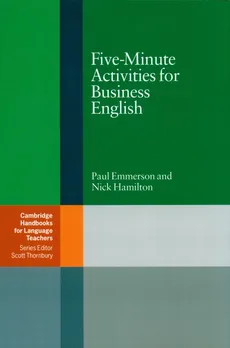 Five-Minute Activities for Business English - Paul Emmerson, Nick Hamilton