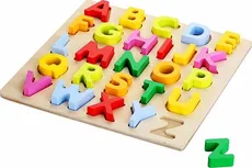 Top Bright Puzzle drewniane duże - Kształty literek