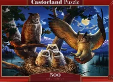 Puzzle 500 Owl Family