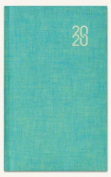 Kalendarz A6 notesowy classic 2020 turkus opal
