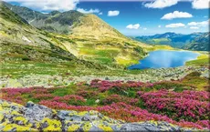 Kalendarz trójdzielny 2020 Górskie jezioro
