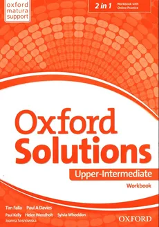 Oxford Solutions Upper-Intermediate Workbook + Online Practice - Davies Paul A., Tim Falla, Joanna Sobierska
