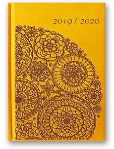 Kalendarz 2020 Relief B6 Vivella żółty