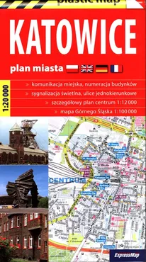 Katowice plan miasta 1:20 000 - Outlet