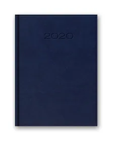 Kalendarz 2020 20-31T A4 tygodniowy niebieski