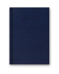 Kalendarz 2020 20-41D B6 dzienny niebieski