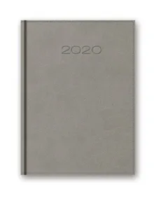 Kalendarz 2020 20-21D A5 dzienny szary