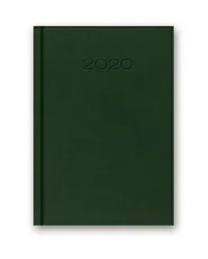 Kalendarz 2020 20-41D B6 dzienny zielony
