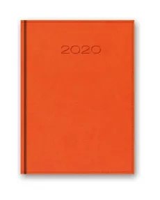 Kalendarz 2020 20-51T B5 tygodniowy pomarańczowy