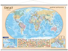 Plansza mapa świata - polityczna