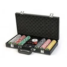 Poker Set w metalowej skrzyni 300 żetonów
