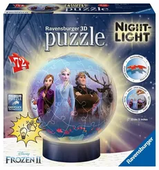 Puzzle 3D Kraina Lodu 2 Lampka kula 72 elementy