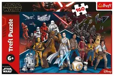Puzzle 160 Star Wars Bohaterowie Gwiezdnych Wojen