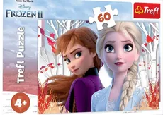 Puzzle 60 Frozen 2 Zaczarowany świat Anny i Elsy
