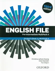 English File Pre-Intermediate Multipack A - Outlet - Christina Latham-Koenig, Clive Oxeden