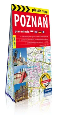 Poznań foliowany plan miasta 1:20 000 - Outlet