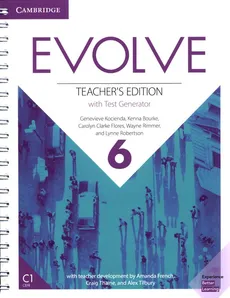 Evolve 6 Teacher's Edition with Test Generator - Outlet - Kenna Bourke, Flores Carolyn Clarke, Genevieve Kocienda, Wayne Rimmer, Lynne Robertson