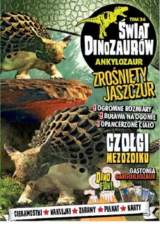 Świat Dinozaurów 36 ANKYLOZAUR - Outlet