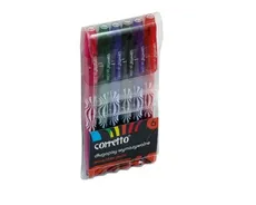 Długopis wymazywalny Corretto 6 kolorów