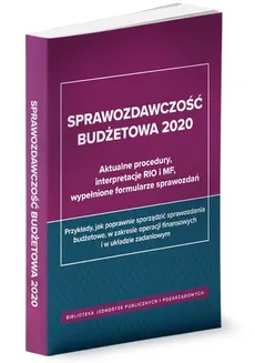 Sprawozdawczość budżetowa 2020 - Barbara Jarosz