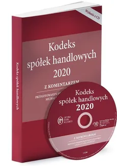 Kodeks spółek handlowych 2020 z komentarzem + CD - Outlet - Michał Koralewski