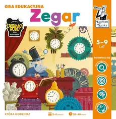 Kapitan Nauka Gra edukacyjna Zegar - Outlet
