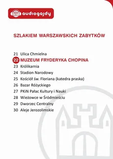 Muzeum Fryderyka Chopina. Szlakiem warszawskich zabytków - Ewa Chęć