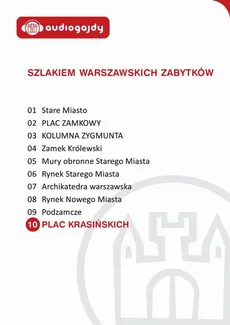 Plac Krasińskich. Szlakiem warszawskich zabytków - Ewa Chęć