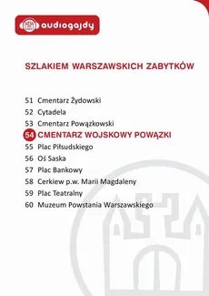 Cmentarz Wojskowy Powązki. Szlakiem warszawskich zabytków - Ewa Chęć
