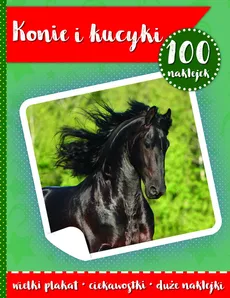 100 naklejek II konie i kucyki