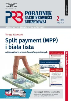 Split payment (MPP) i biała lista w jednostkach sektora finansów publicznych - Teresa Krawczyk
