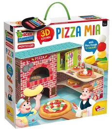 Montessori Moja Pizza 3D z modeliną - Outlet