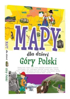 Mapy dla dzieci Góry Polski - Outlet - Patrycja Zarawska