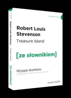 Wyspa skarbów wersja angielska z podręcznym słownikiem - Outlet - Stevenson Robert Louis