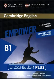 Cambridge English Empower Pre-intermediate Presentation Plus with Student's Book and Workbook - Adrian Doff, Peter Lewis-Jones, Herbert Puchta, Jeff Stranks, Craig Thaine