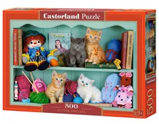 Puzzle 500 el.:Kitten Shelves/ B-53377