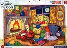 Puzzle ramkowe 15 SuperColor Winnie The Pooh