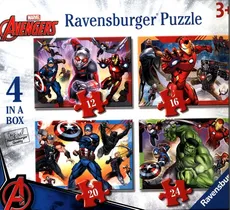 Puzzle 4w1 Avengers 12/16/20/24